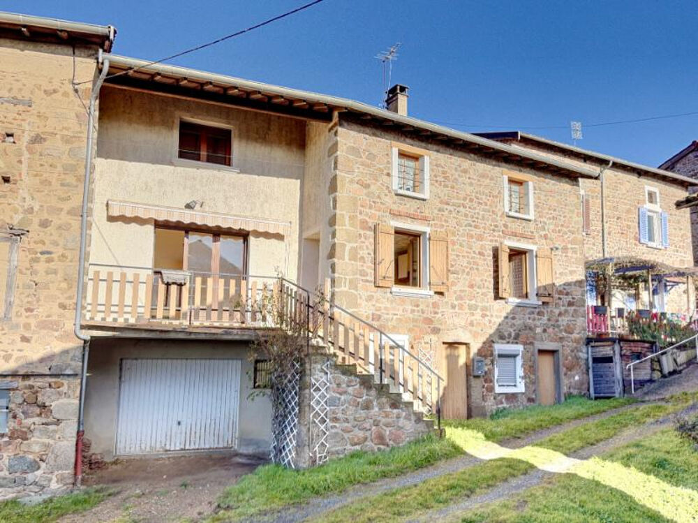 Maison de village avec vue, garage et terrain