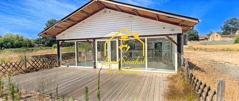   Local commercial climatisé MURS et FONDS DE COMMERCE de 130 m2 avec 2 terrasses extérieures sur une parcelle de 2 000 m2 