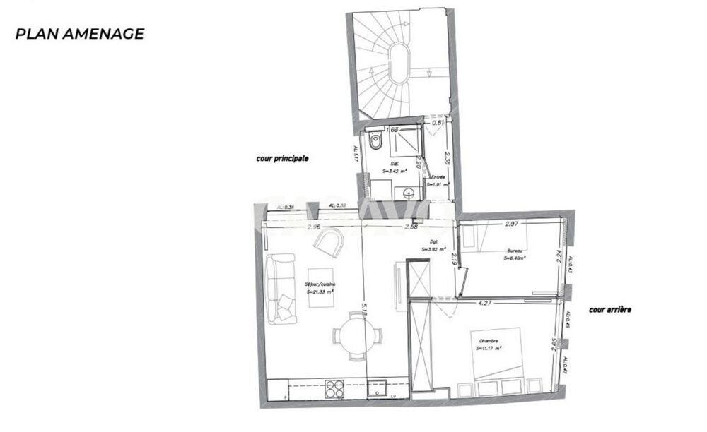 � vendre  Appartement Paris 4