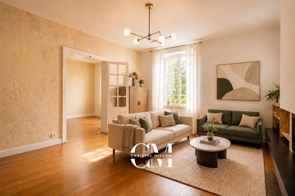 Vente Maison Maison en pierre plain pieds 175 m² Le Bouscat Centre, jardin, piscine, double garage Le bouscat