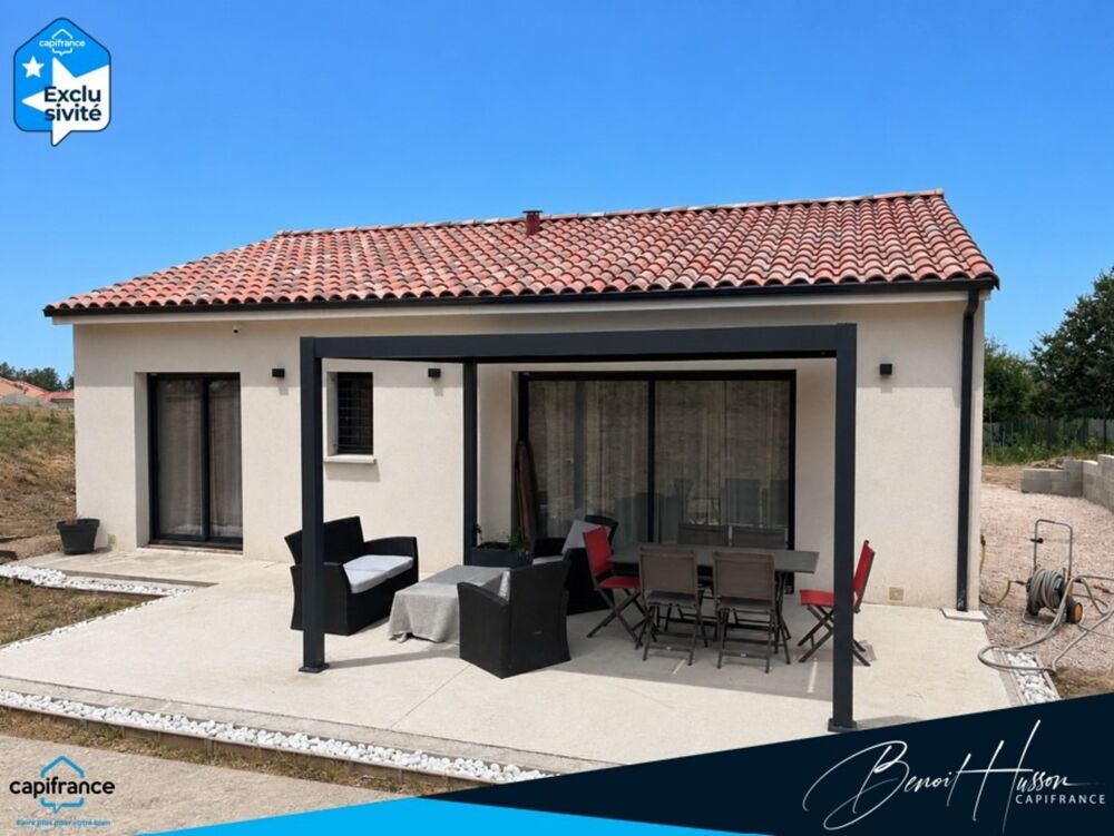Vente Maison Maison T3 - 81m² de plain-pied sur terrain de 616m² Grazac