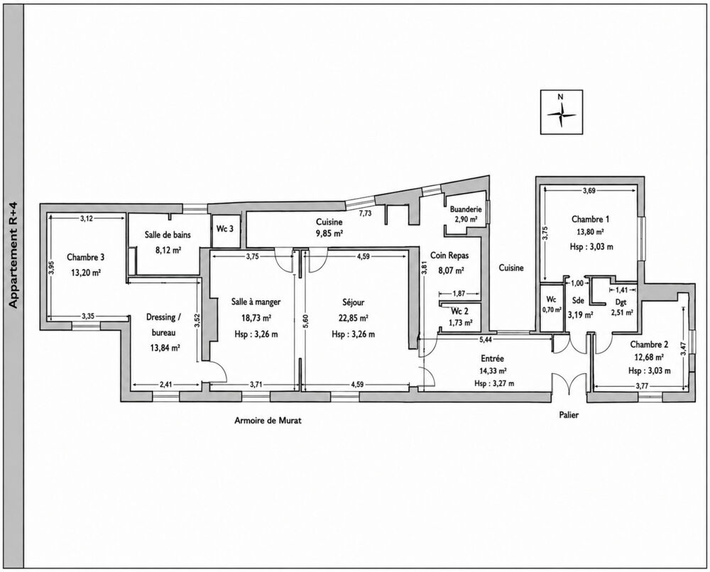 à vendre  Appartement Paris 17