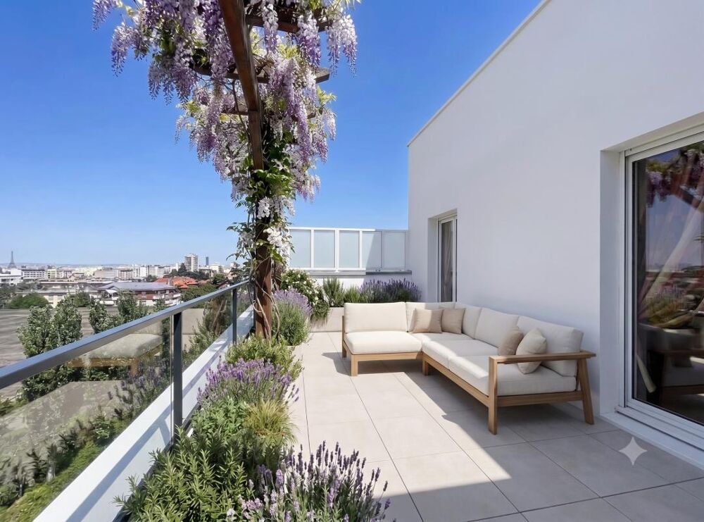 Vente Appartement ** Retour à la vente - 5 PIECES - DERNIER ETAGE + EXTERIEUR 30m2 + Parking - Proche Ligne 14 Saint ouen sur seine