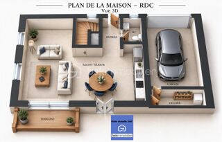 Vente Villa Villa contemporaine 140m² (négociable) avec piscine,  le calme, Toulouse à portée de train Saint sulpice la pointe