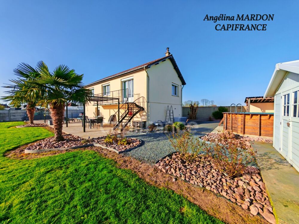 Maison Traditionnelle T5 de 124 m²  Terrain Paysager de 1215 m² + Piscine à Saint-Nicolas-de-la-Taille (76 170)
