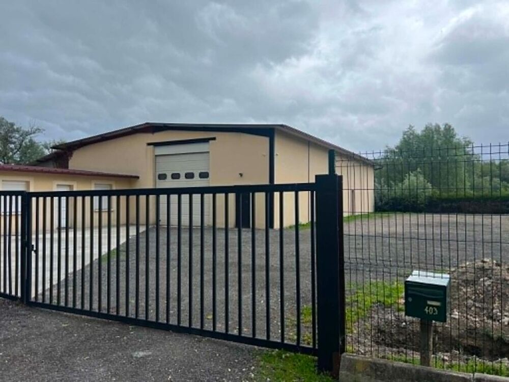   EXCLUSIVITE - LOCAL D'ACTIVITE 380 m² sur 1 000 m² de terrain sécurisé 