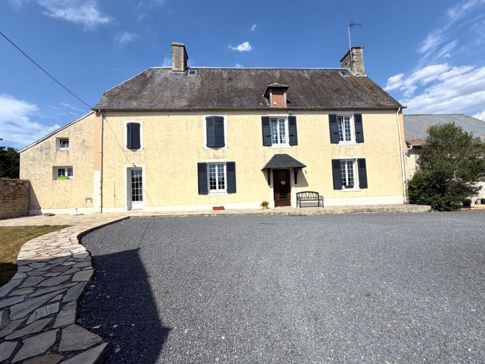 Vente Maison ? LES OUBEAUX (14230) – Domaine de charme avec chambres d'hôtes, roulotte et plus de 2,2 hectares Les oubeaux