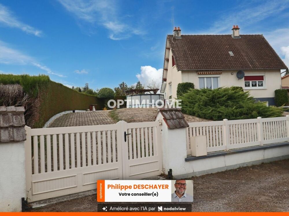 Vente Maison Maison de Charme 110 m² avec piscine hors sol - 6 pièces - 4 Chambres - Garage - terrain 1683 m² - MAGNAC LAVAL 87190 Magnac laval
