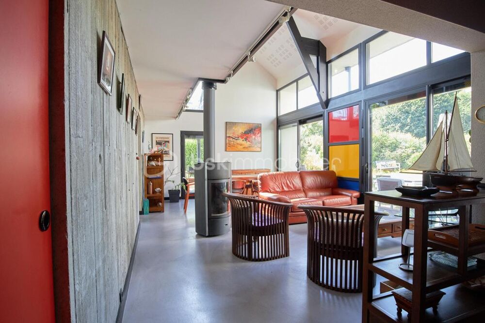 Vente Maison Maison d'architecte d'inspiration Le Corbusier proche des plages Saint quay portrieux