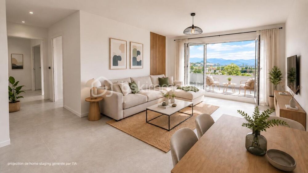 Vente Appartement ANTIBES – 3P AVEC VUE MER et collines, TERRASSE ET PISCINE ROOFTOP Antibes