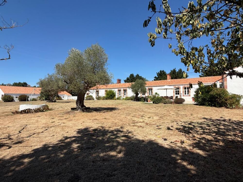 Vente Maison SOULLANS 85300 - DOMAINE PRIVE DE 3,2 HECTARES CLOS - PROPRIETE D'EXCEPTION AVEC GRANGES ET PRESQU'ILE Soullans