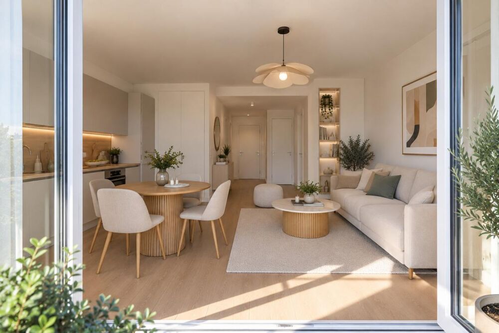 APPARTEMENT 2 PIECES QUAI GALLIENI AVEC BALCON ORIENTE SUD