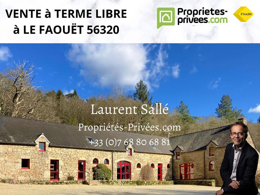 Vente Maison Ensemble de bâtisses en pierre:  VENTE A TERME LIBRE Le faouet