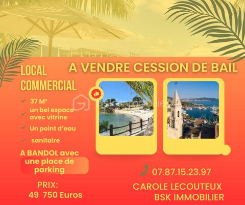 ? Cession de Bail &agrave; Bandol � Emplacement Id&eacute;al ! ? 37500 83150 Bandol