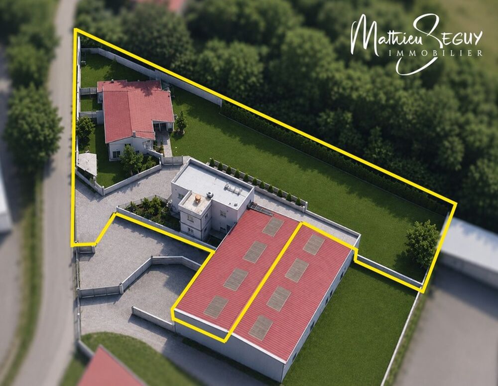 Vente Maison Ensemble Immobilier à St Genis Laval en zone activité, vendu libre d'occupation Saint genis laval