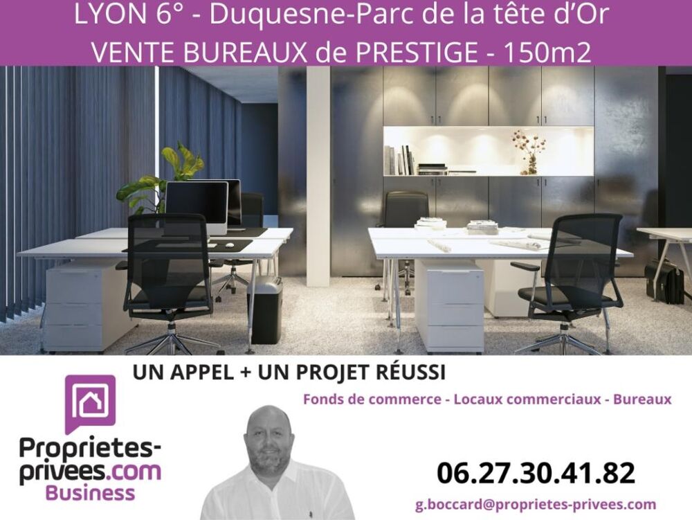   69006 LYON - BUREAUX  150 m² 