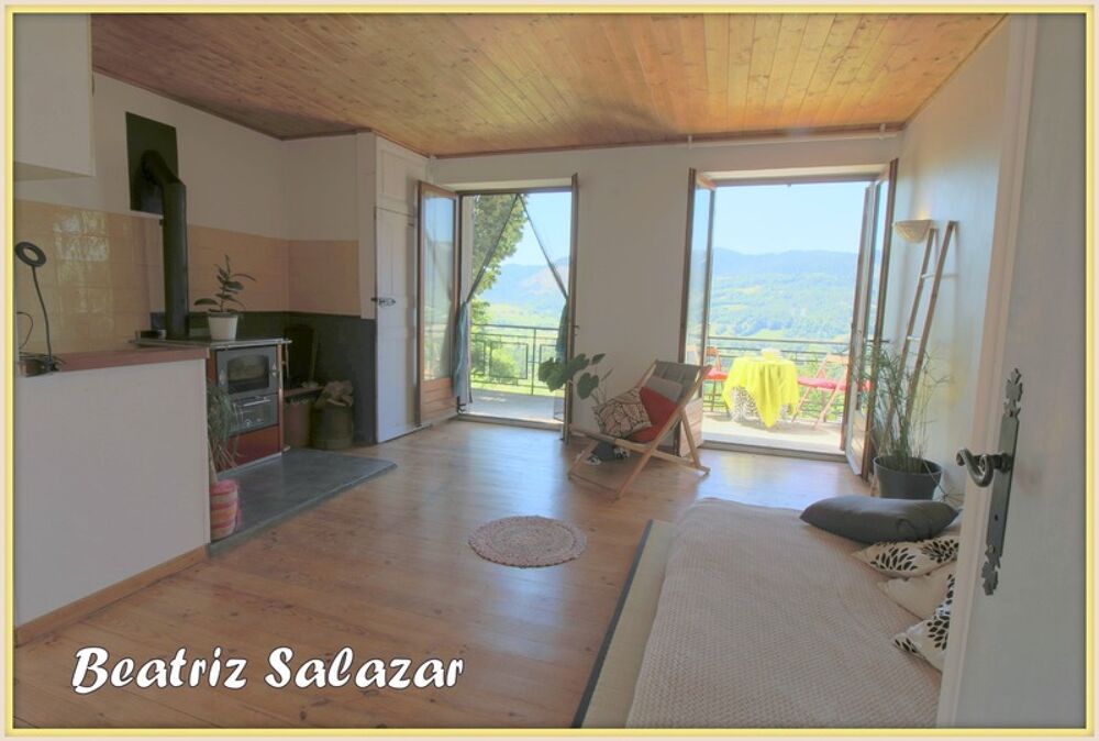 A Seyne-les-Alpes appartement T2, 31 m² avec terrasse, jardin et grand atelier dans un environnement très calme