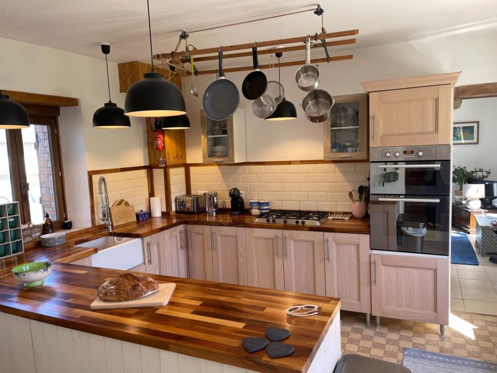 Maison de charme de 101m2 habitable avec jardin plat de 1226 m2 attenant