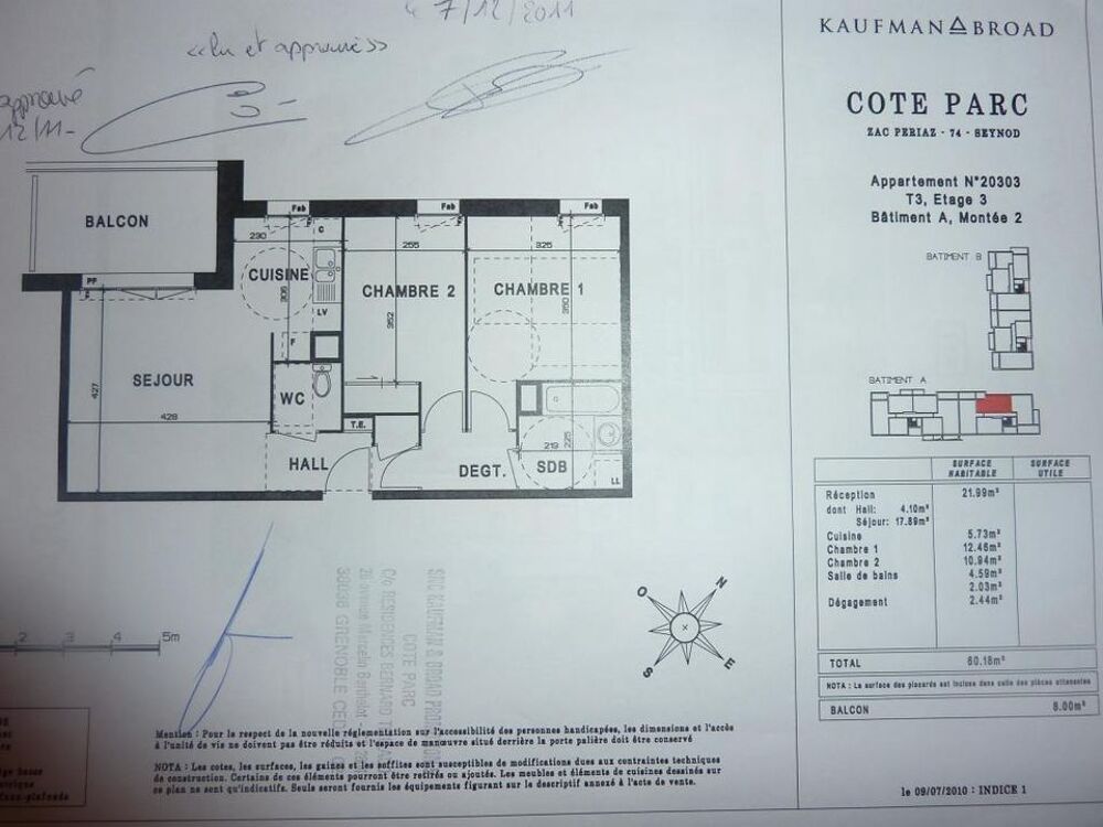 Location Appartement Appartement de 63m2 à louer sur Annecy Annecy
