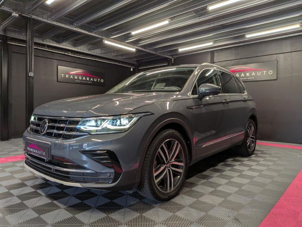 Tiguan 2.0 TDI 150ch DSG7 Elegance Exclusive Entretien complet Volk 2021 occasion 78200 Mantes La Jolie