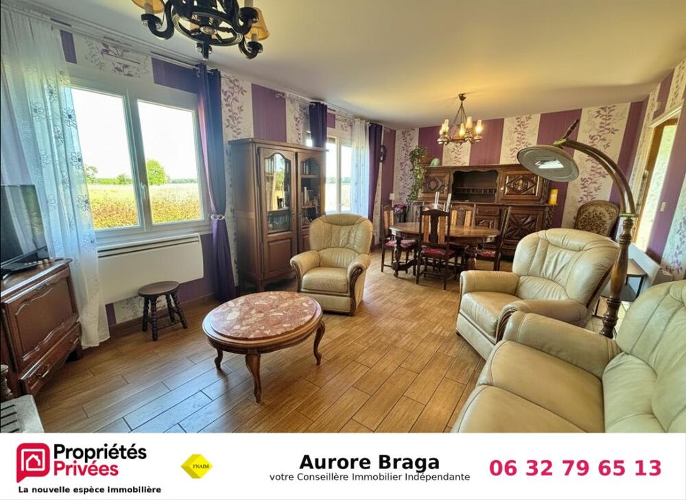 MAISON 3 CHAMBRES DE 85 M2 A MEREAU ( 18120 )