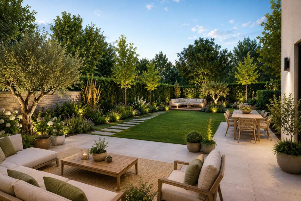 Votre T4 d'exception avec jardin privatif de 180 m² !