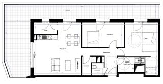  Appartement � vendre 3 pi�ces 85 m�