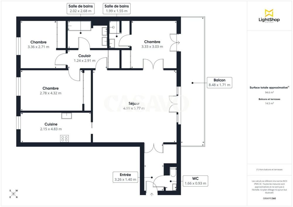 � vendre  Appartement Puteaux (92800)