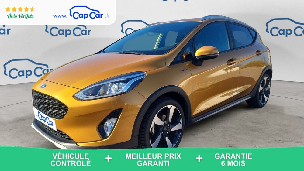 Fiesta 1.0 EcoBoost 100 Active - Entretien constructeur 2018 occasion 70100 Brans