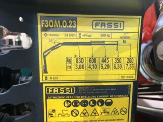 M 27 GEN 2 3.0L 150CH BVA BENNE ALU + GRUE FASSI F30 + RADIOCOMMA 2026 occasion 69830 Saint Georges De Reneins