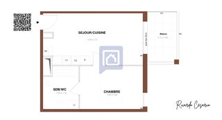  Appartement � vendre 2 pi�ces 38 m�