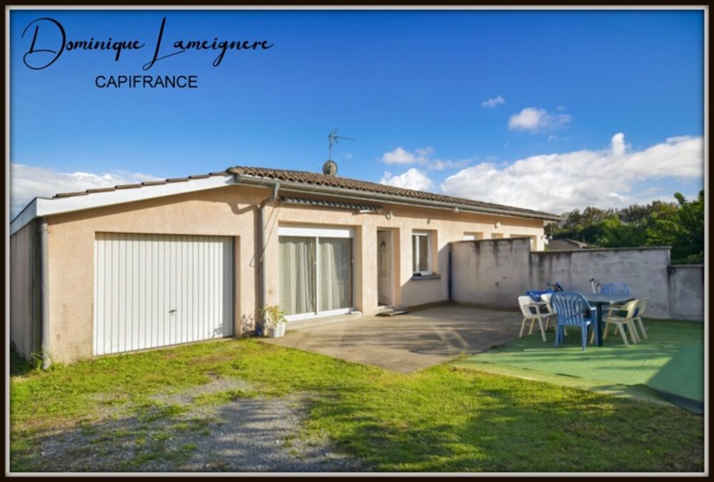 PROCHE DAX ( commune de Saugnac et Cambran ) - Maison Mitoyenne T4 de 2005 - Garage