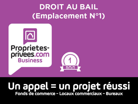   73000 CHAMBERY - Cession de bail - 25 m2 - Emplacement n°1 