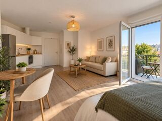 Vente Appartement À DÉCOUVRIR – CHARMANT STUDIO AVEC BALCON À AUBERVILLIERS – PROCHE MAIRIE Aubervilliers