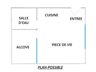  Appartement à vendre 1 pièce 22 m²