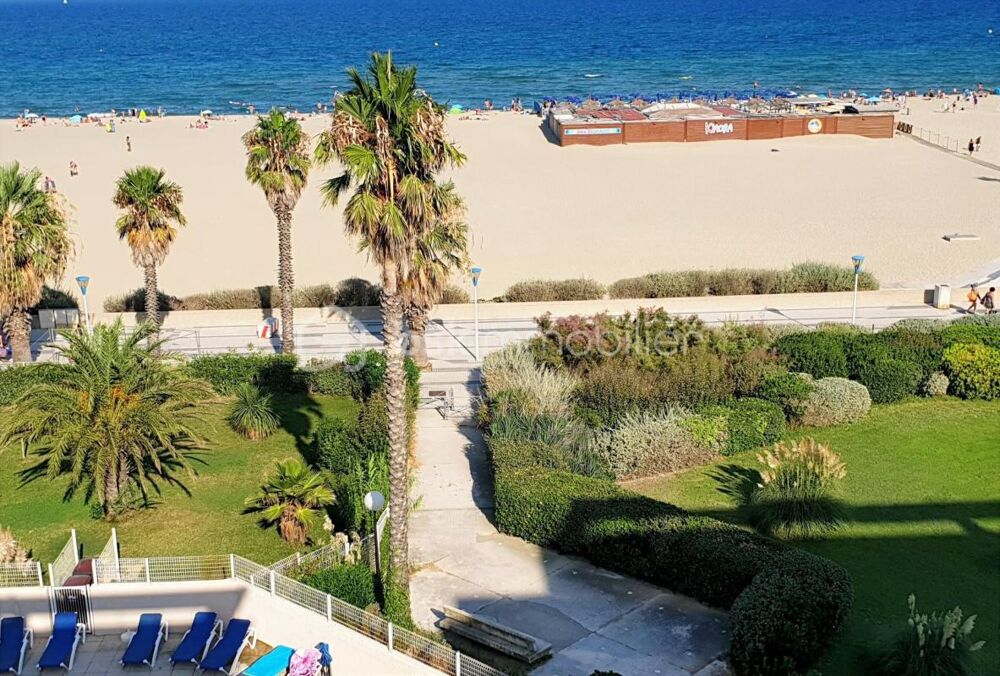 Vente Appartement Canet Sud Face Mer et Jardin - magnifique appartement T2 résidence avec piscine et gardien Canet en roussillon