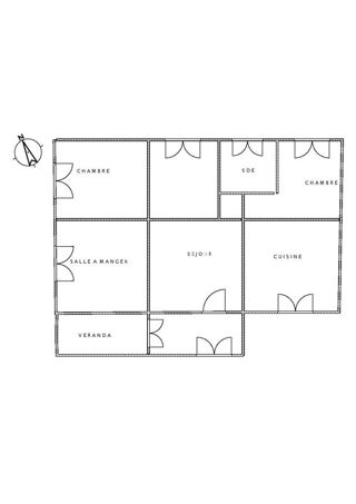  Maison � vendre 3 pi�ces 70 m�