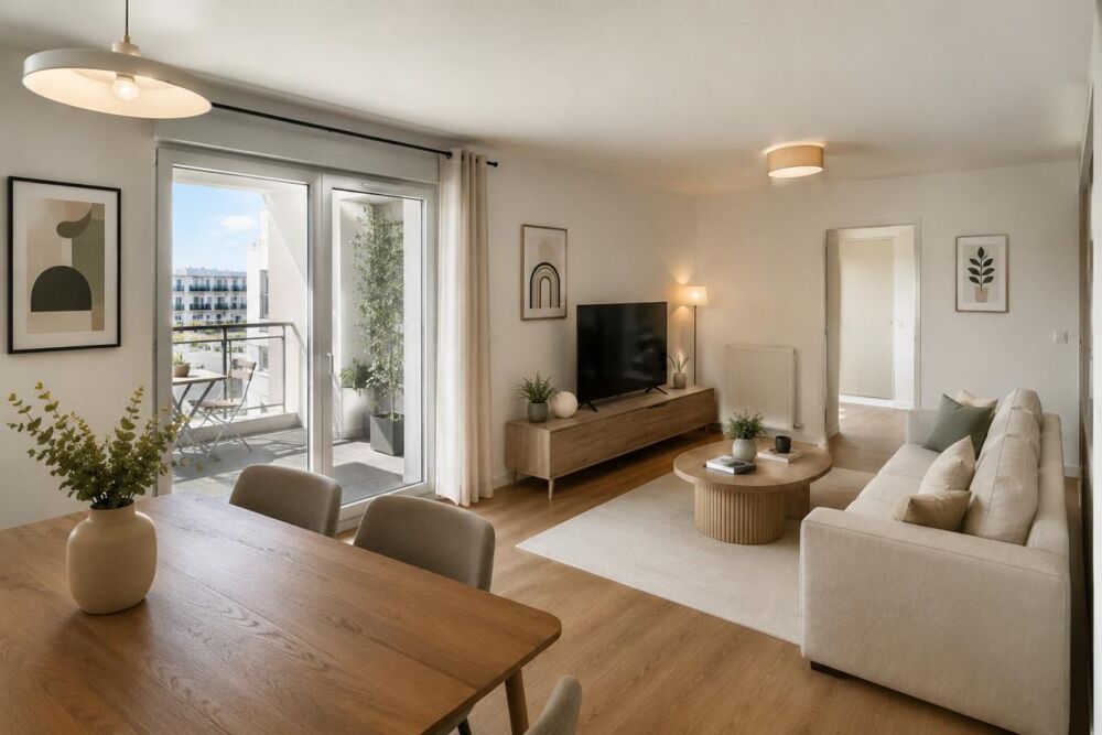 Vente Appartement Superbe 3 pièces au 4? étage avec loggia – Secteur Le Petit Nanterre Nanterre