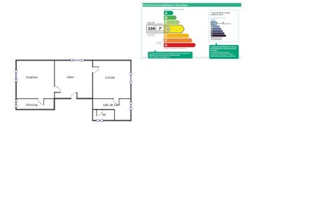  Appartement � louer 2 pi�ces 51 m�