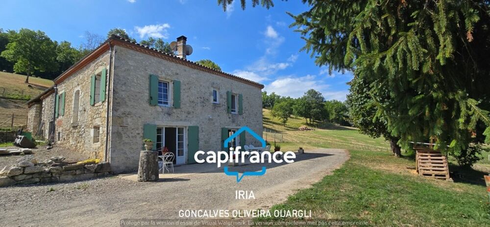 Vente Propriété/Château Propriété de charme au coeur de la nature à vendre 6 pièces et 124763m² de  PUJOLS (47) Pujols