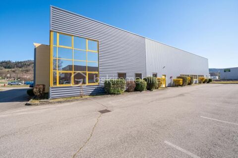 &Agrave; LOUER – B&acirc;timent Industriel / Atelier de 1 146 m&sup2; avec Quai et Pont Roulant – Arbent (01100) 6000 38100 Grenoble