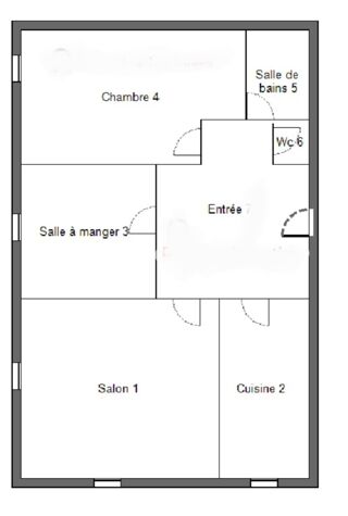  Appartement à vendre 3 pièces 64 m² Vittel