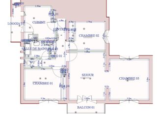  Appartement � louer 4 pi�ces 69 m�