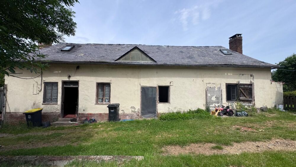 Vente Maison longère picarde à rénover  3 chambres Heucourt croquoison
