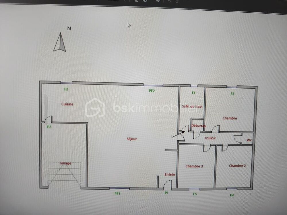 MAISON PLAIN PIED 3 CHAMBRES 83 m²