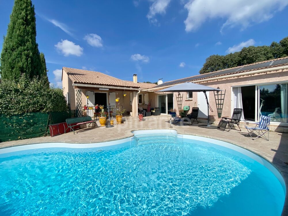 Vente Maison Maison T6 de plain-pied avec charme et piscine – SAINT-MAXIMIN (30)? Saint maximin