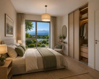 Vente Appartement T2 avec Terrasse & Jardin - Vue Lac et Montagnes ! Villeneuve de la raho