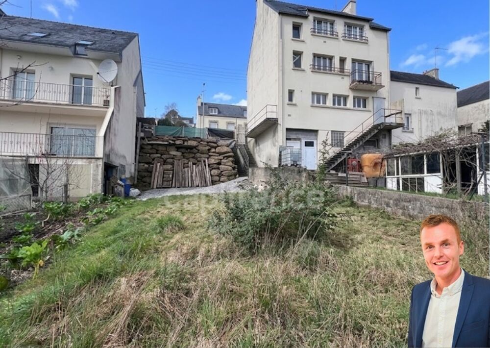 Vente Terrain QUIMPER – Quartier LOCMARIA : Terrain à vendre constructible et viabilisé de 337 m² Quimper