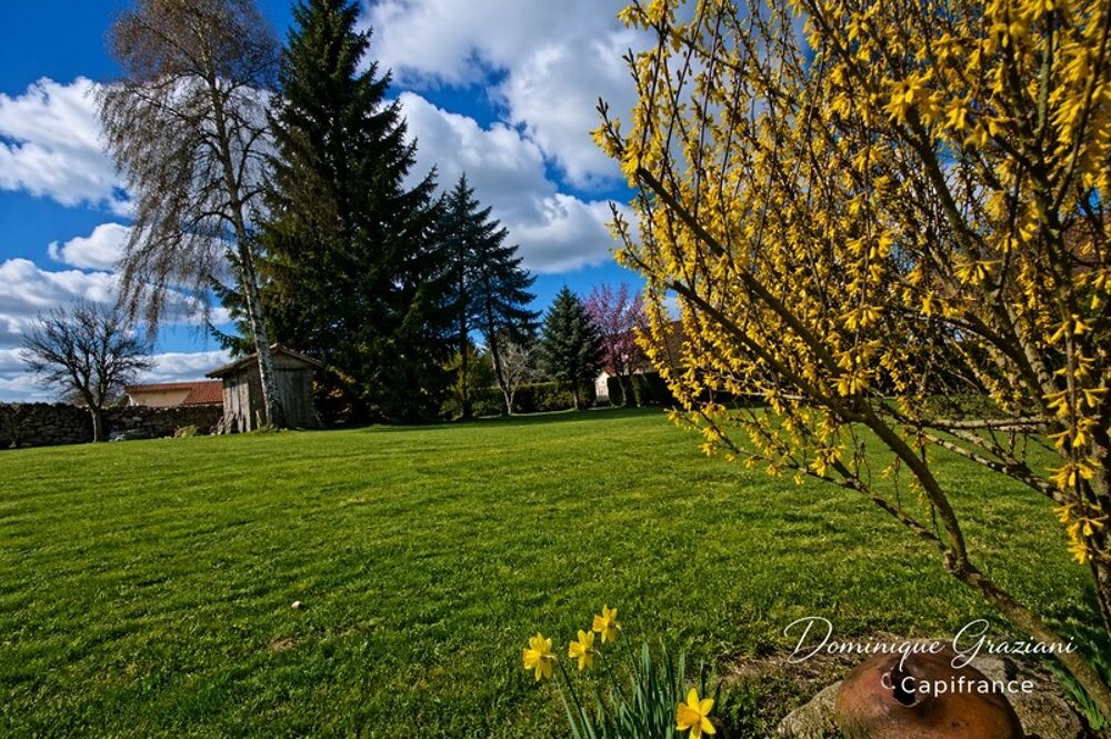 Un havre de paix sur 1500 m² de terrain  charme et tranquillité absolue à Leignecq (42380)