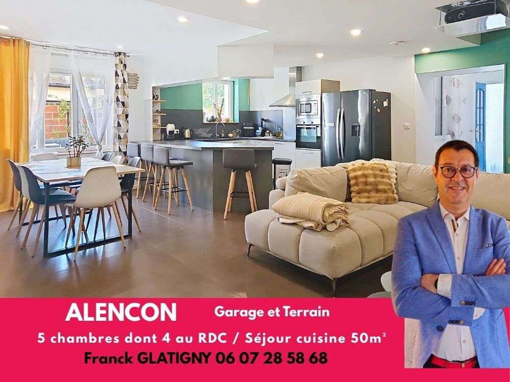 Vente Maison Maison Alencon 4 chambres de plain-pied Alencon